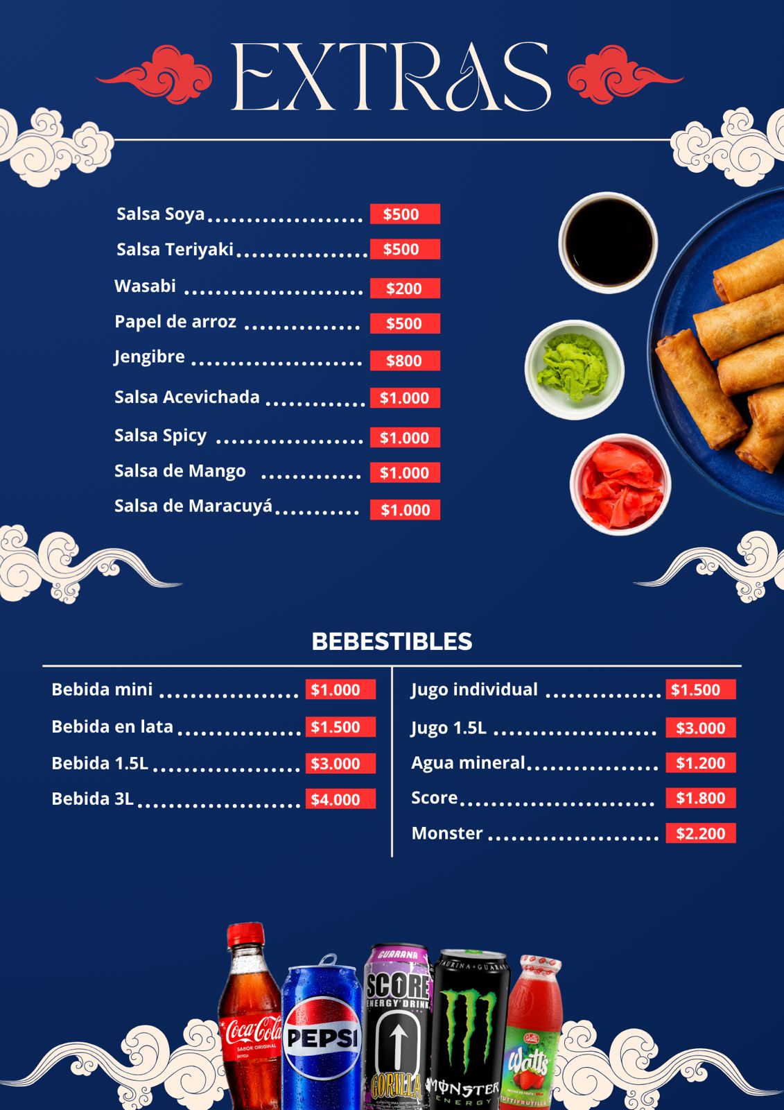 Menú ROA Sushi 7